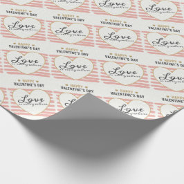 Papel De Presente Dia de os namorados