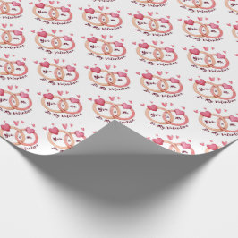 Papel De Presente Dia de os namorados