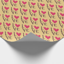 Papel De Presente Dia de os namorados