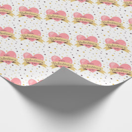 Papel De Presente Dia de os namorados