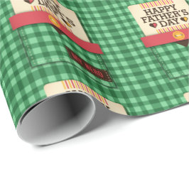 Papel De Presente Dia de os pais Feliz