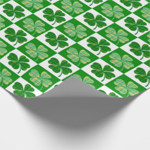 Papel De Presente Dia de São Patrício