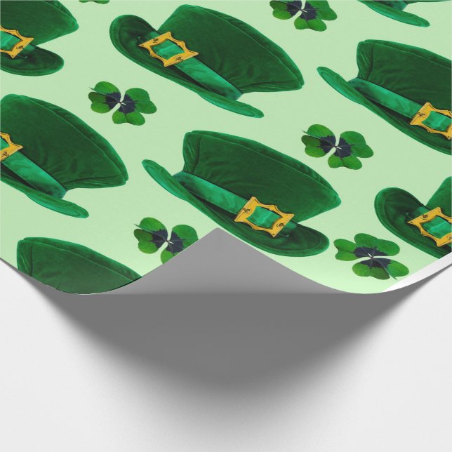Papel De Presente Dia de São Patrício (Ponta)