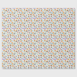 Papel De Presente dia dos mortos