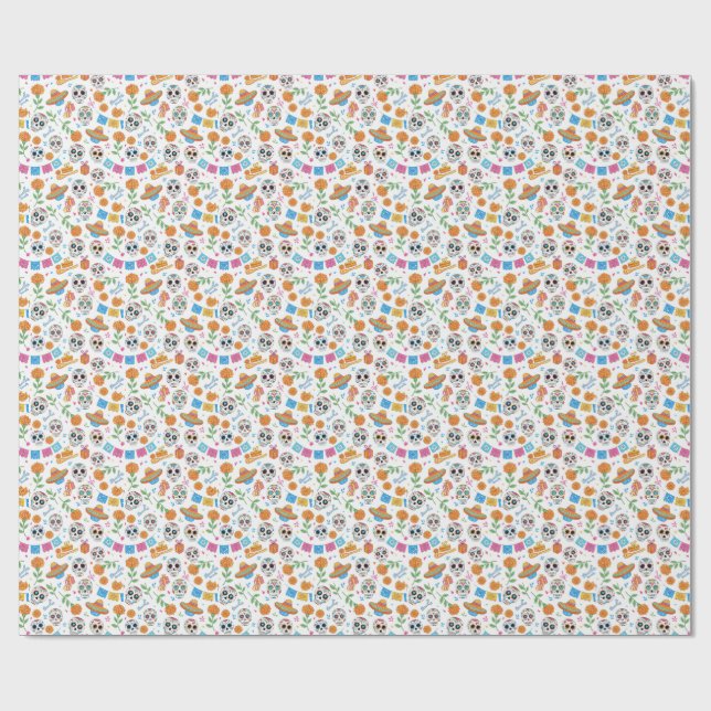 Papel De Presente dia dos mortos (Aberto)