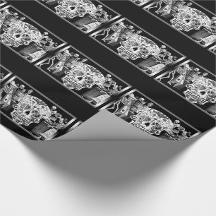 Papel De Presente Dia dos Mortos