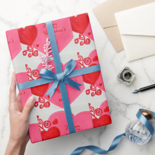 Papel De Presente Dia dos namorados
