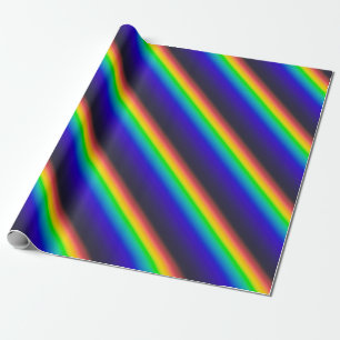 Papel De Presente Diagonal do Espectro Solar