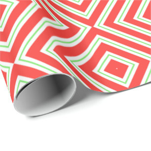 Papel De Presente Diamante De Férias De Natal