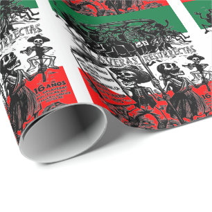 Papel De Presente Diâmetro de los Muertos (dia do morto)