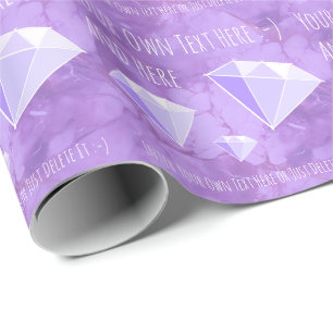 Papel De Presente Diamond Gemstones Jewelry Gift