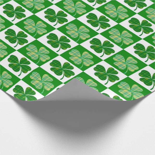 Papel De Presente Dias de São Patrícios (Ponta)