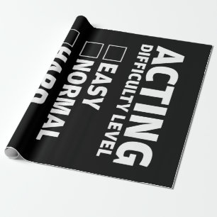 Papel De Presente Dificuldade de Atuação Teatros Especialistas de