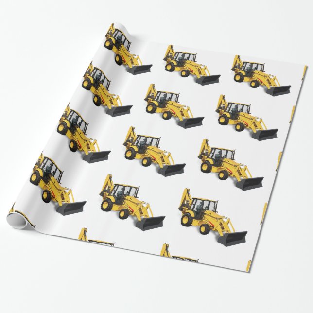 Papel De Presente Digger image for Wraping Paper (Imagem digitalizad (Desenrolado)
