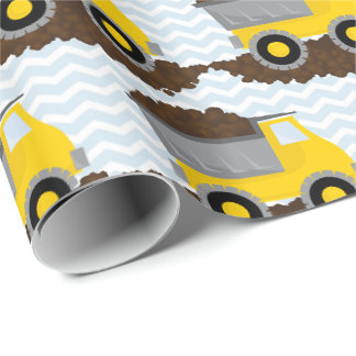 Papel De Presente Diggin acima de algum divertimento