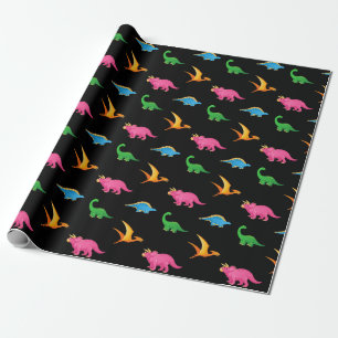 PAPEL DE PRESENTE DINOSSAUROS