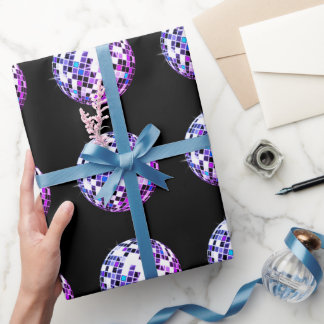 Papel De Presente Disco Ball Wraping Paper