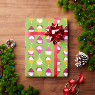 Papel De Presente Disco Gnomo Wrapping Paper