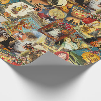 Papel De Presente Dissociação tradicional do Dia das Bruxas