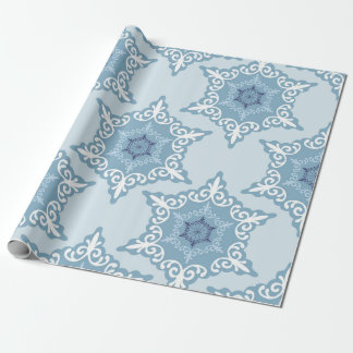 Papel De Presente Ditsy Snowflake pattern backgrounds textures