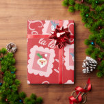 Papel De Presente Diversão Fa La Christmas Carol Script Papai Noel<br><div class="desc">Diversão Fa La Christmas Carol Script Papai Noel</div>