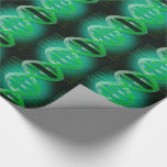 Papel De Presente DNA ID Green Science<br><div class="desc">Um presente legal e moderno inspirado na ciência,  projetado para todos os cientistas,  professores de ciência,  estudantes de ciência,  enfim,  qualquer geek de ciência em sua vida (e isso inclui você)! Projetado pela Science Geekness © em http://www.zazzle.com/sciencegeekness*</div>