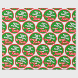 Papel De Presente Do papai noel