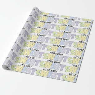 Papel De Presente Doce Bebezinho