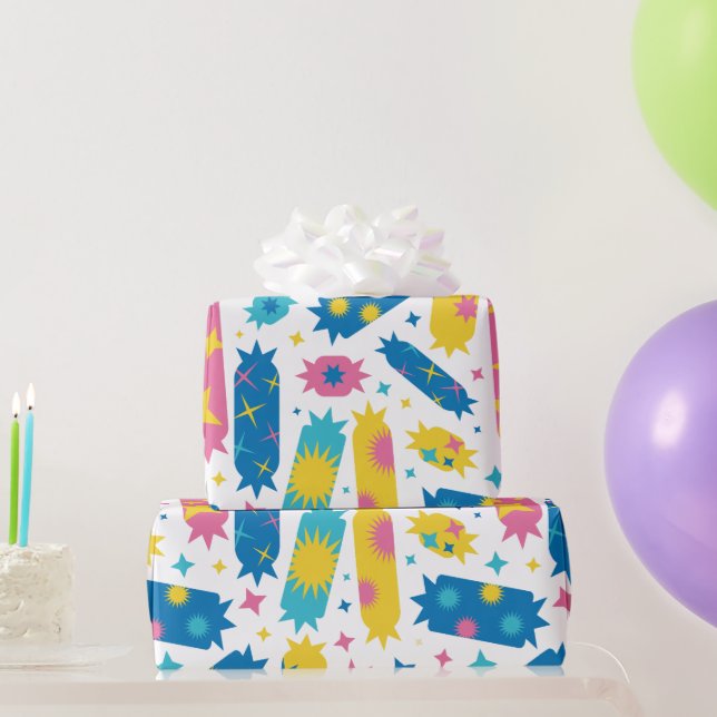 Papel De Presente Doce doces. (Presentes para festas)