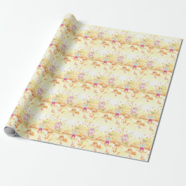 Papel De Presente Doce passeio de outono na floresta