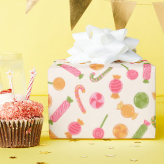 Papel De Presente Doces
