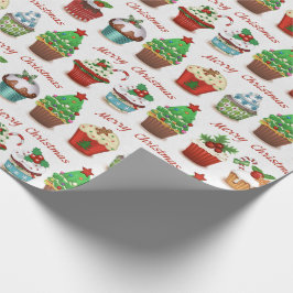 Papel De Presente Doces de Natal