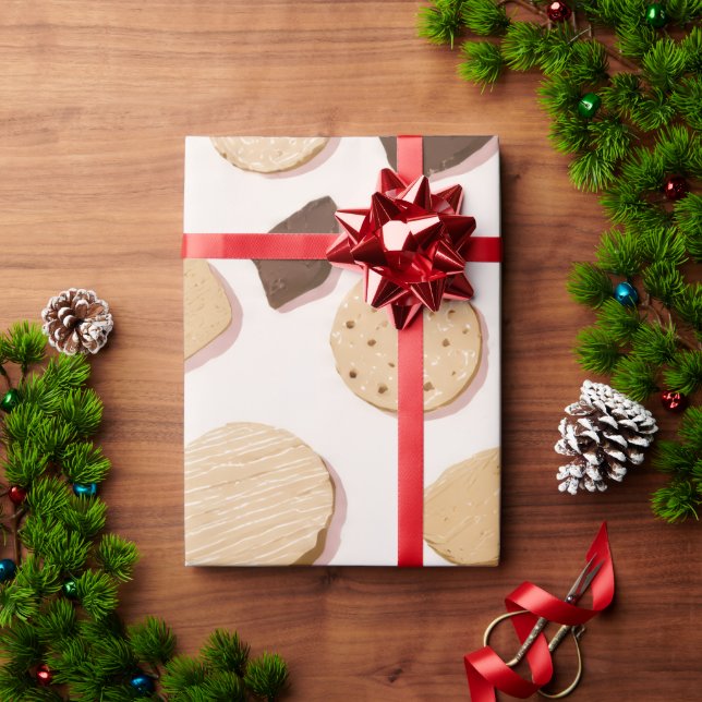 Papel De Presente Doces Delícias (Presente de Natal)