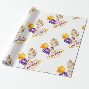 Papel De Presente Documento de Onda de Las Vegas