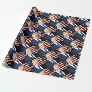 Papel De Presente Donald Trump