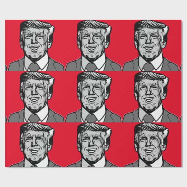 PAPEL DE PRESENTE DONALD TRUMP (Aberto)
