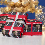 PAPEL DE PRESENTE DONALD TRUMP CHRISTMAS KISSES BEIJA PAPEL DE EMBAL<br><div class="desc">TRUMP CHRISTMAS BEIJA PAPEL DE EMBALAGEM</div>