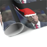 PAPEL DE PRESENTE DONALD TRUMP KISS CHRISTMAS<br><div class="desc">PAPEL DE EMBALAGEM DE NATAL DE BEIJÃO</div>