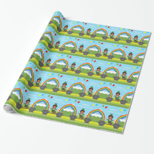 Papel De Presente donald trump leprechaun