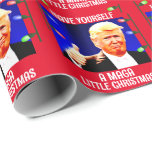 Papel De Presente DONALD TRUMP MAGA PEQUENO PAPEL DE VARRASTO DE Nat<br><div class="desc">TRUMP - TENHA UM PAPEL DE ENVOLVIMENTO DE NATAL MAGA</div>