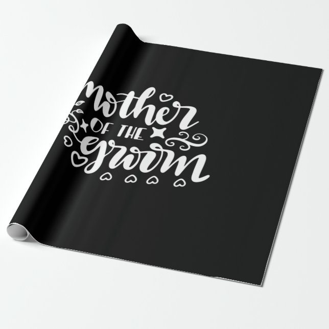 Papel De Presente Dono De Casamento, Mãe Da Noite (Desenrolado)