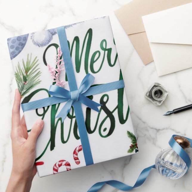 Papel De Presente Dons temáticos de golfe do Natal para golfista (Presentear)