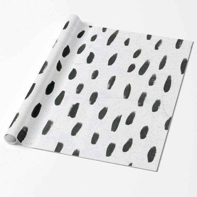 Papel De Presente doodle tirado mão (Desenrolado)