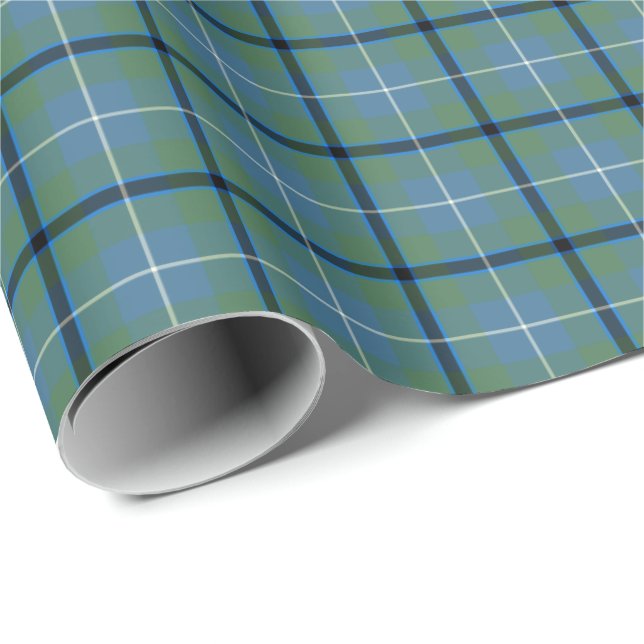 Papel De Presente Douglas Ancient Clan Tartan (Ponta do rolo)
