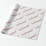 Papel De Presente dourada-rosa-dourada-dourada-dourada-dourada-doura<br><div class="desc">Marble branco moderno e moderno e moderno e madrinha rosa de ouro falso design.</div>