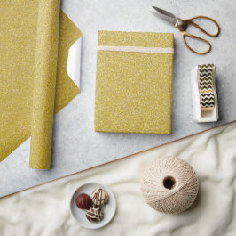 Papel De Presente Dourado brilho, brilho, brilho