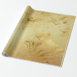 Papel De Presente Dourado Marble Molten Glam Shiny<br><div class="desc">Papel Contemporâneo de Abstrato de Glam e Chic Pode ser um belo decoro para muitos eventos como casamento,  aniversário,  aniversário,  graduações,  nova casa,  corporação,  chá de passarinho,  aposentadorias etc</div>