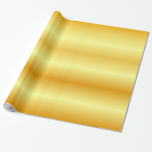 Papel De Presente Dourado visual elegante, presente moderno de Ouro
