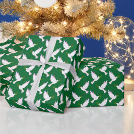 Papel De Presente Doves wrapping paper