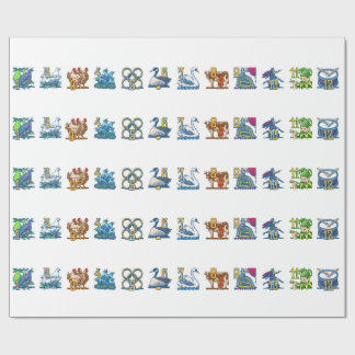 Papel De Presente Doze dias do Natal